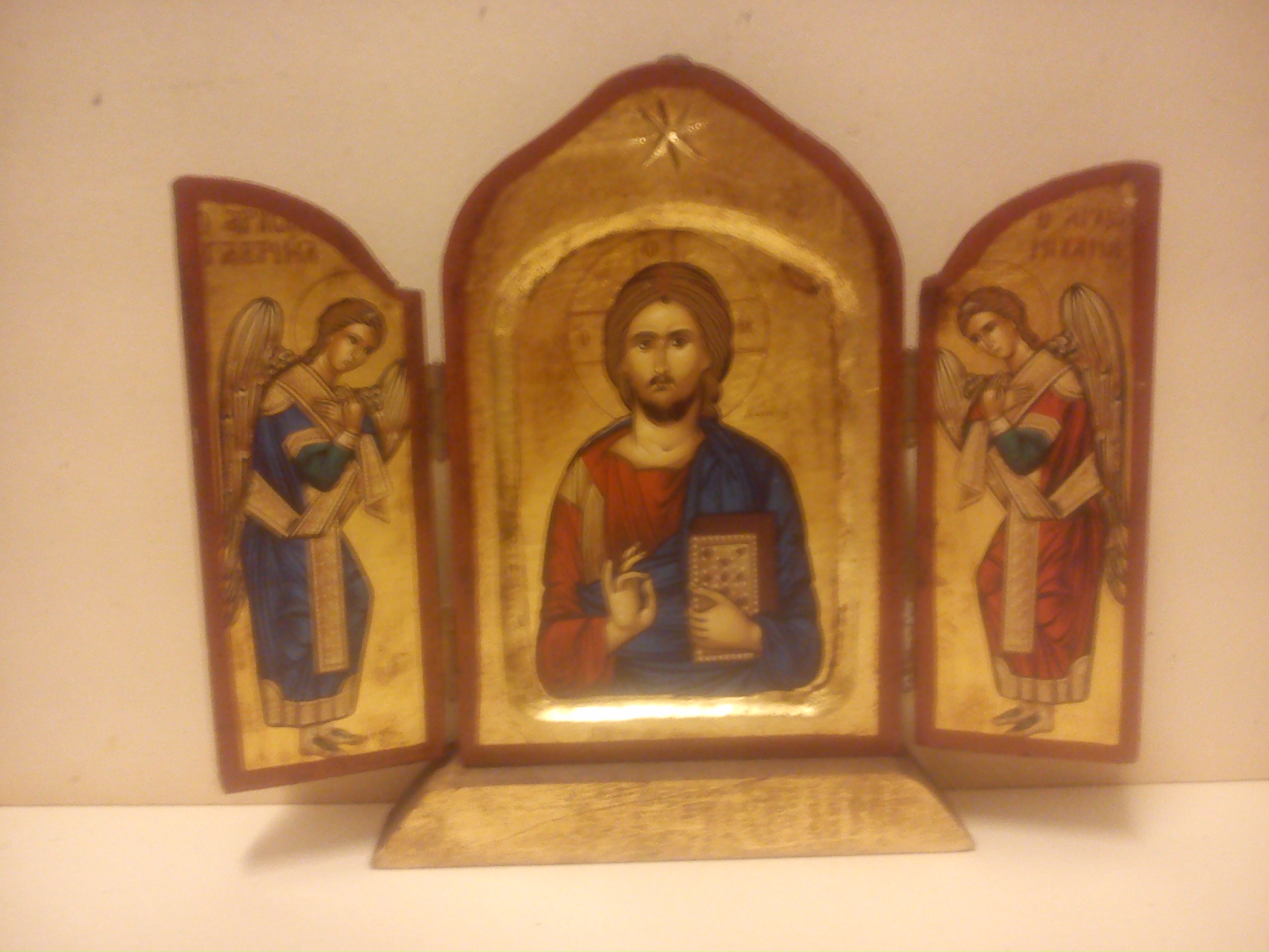 Trittico Cristo Pantocrator